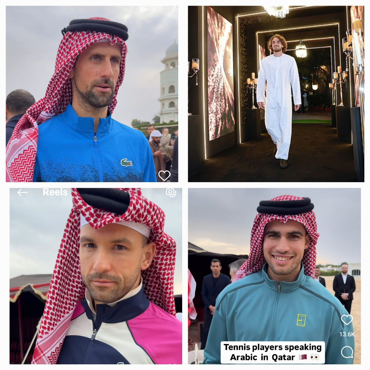 Para Petenis Papan Atas Ucapkan Selamat Ramadhan Kepada Para Fans