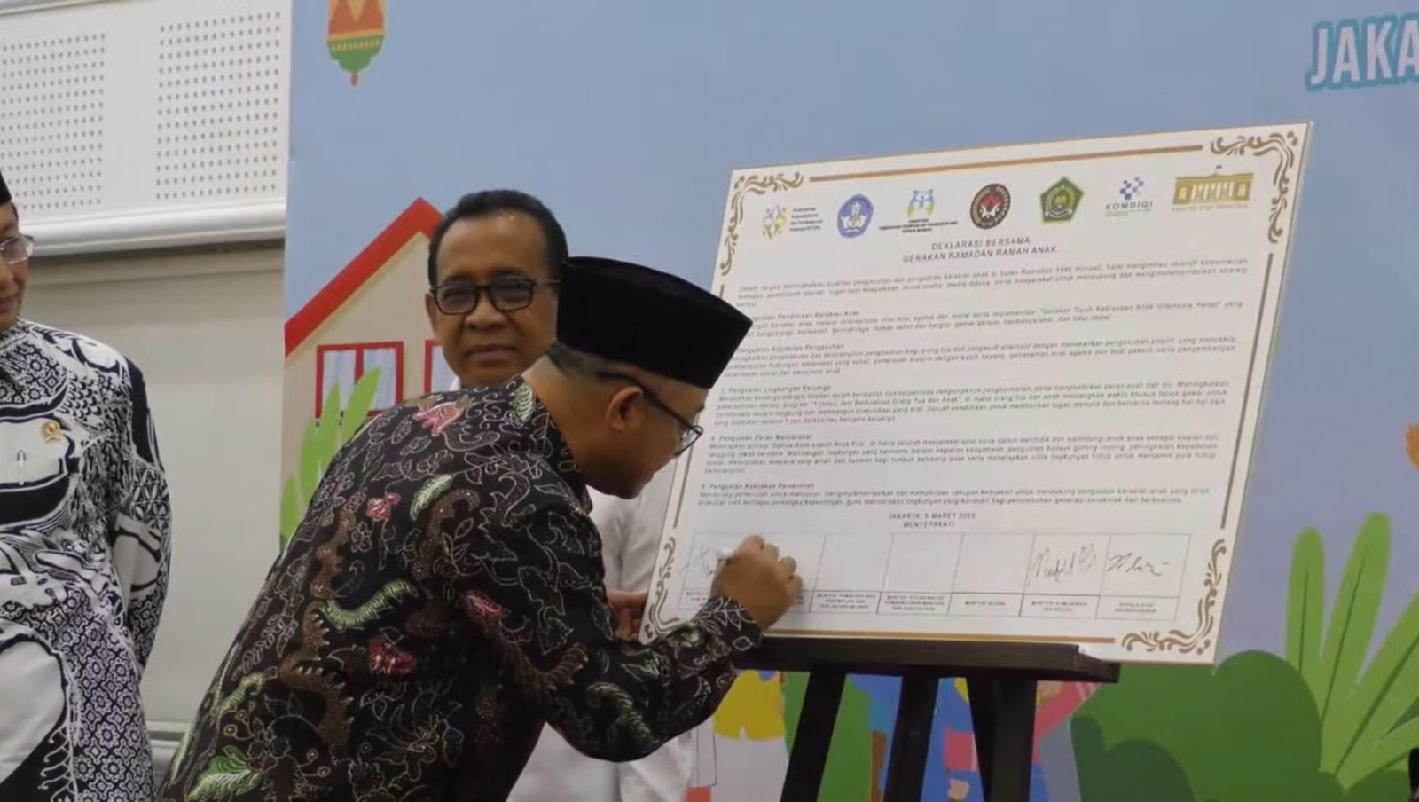 Menteri Dikdasmen dan Menteri Agama Dukung Penuh Gerakan Ramadan Ramah Anak