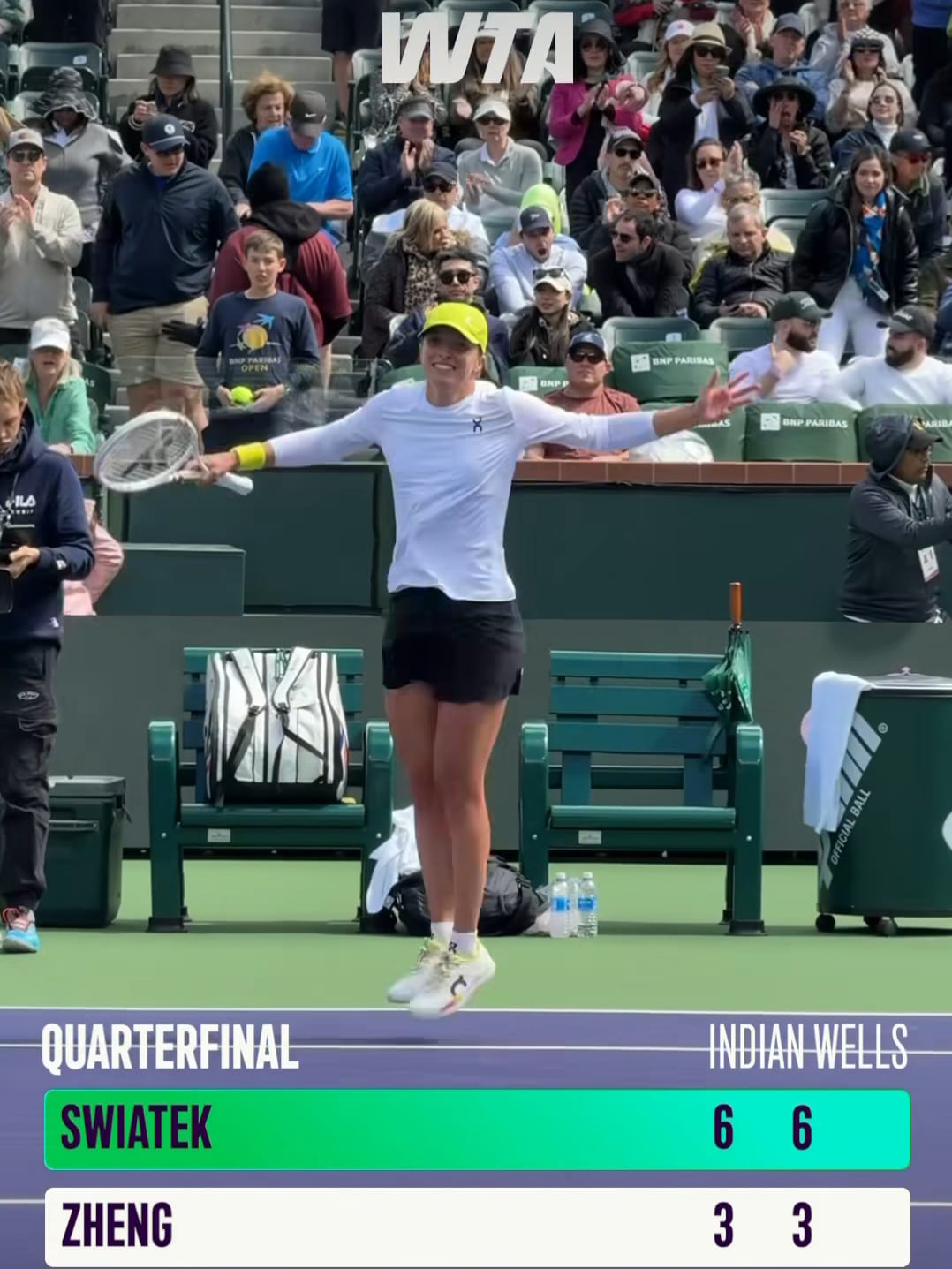 Iga Swiatek vs Mirra Andreeva Bertempur di Semifinal BNP Paribas Open; Siapa Yang Terbaik?