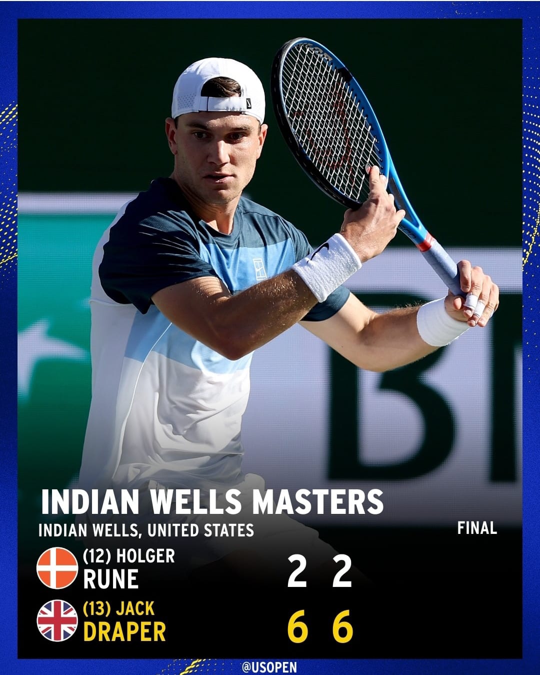 Jack Draper Sukses Besar Raih Gelar di BNP Paribas Open dan Kantongi Hadiah 18,5 Miliar