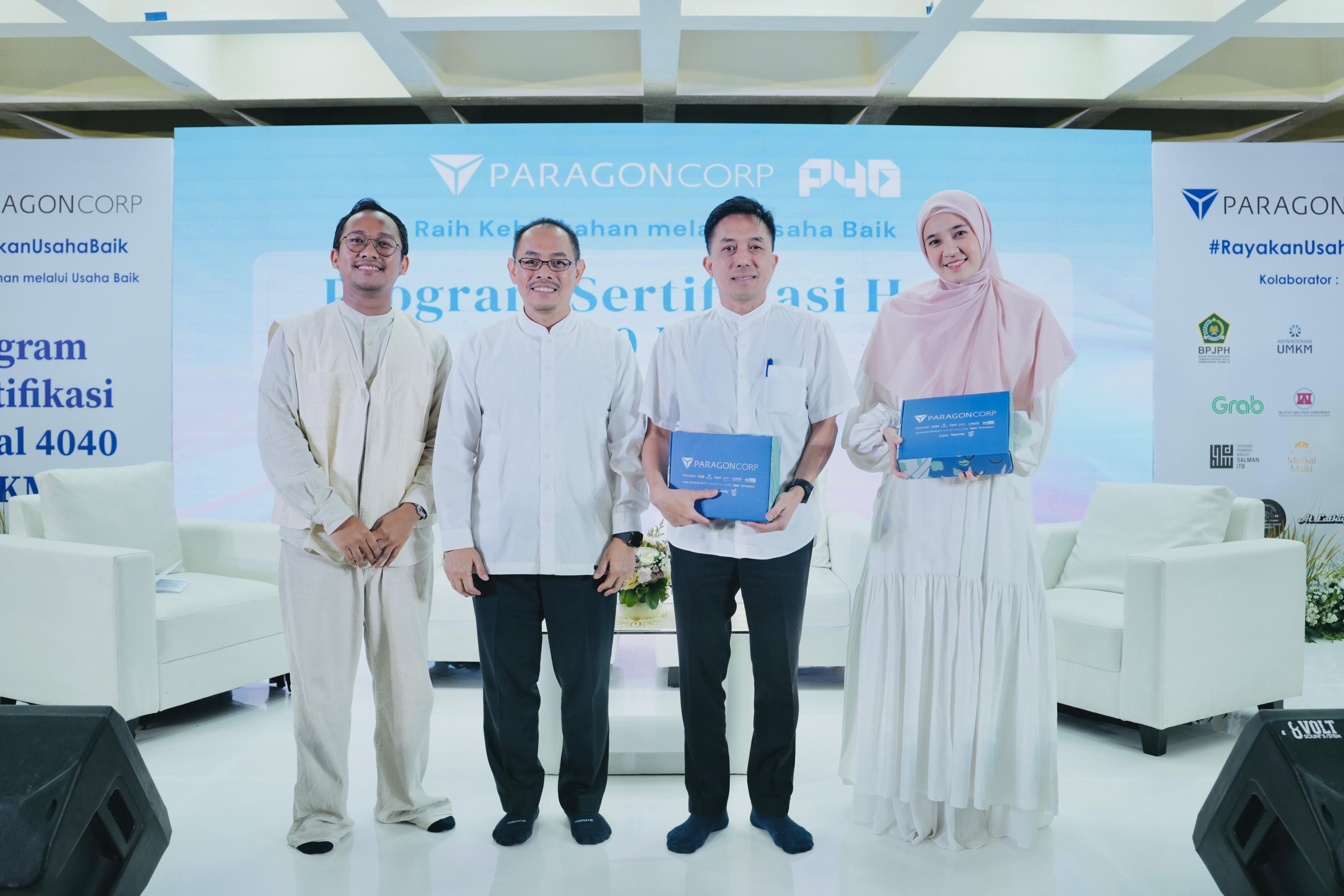 ParagonCorp Dukung UMKM Halal, Dari Pelatihan Hingga Sertifikasi Halal Gratis