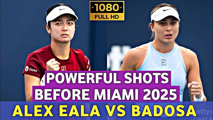 Tenis: Eala Melaju ke Perempat Final Miami Open Setelah Paula Badosa Mundur