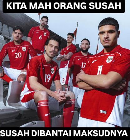 7 Meme Kocak Kemenangan Timnas Indonesia Atas Bahrain, Assalamualaikum Pildun...