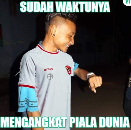 7 Meme Kocak Kemenangan Timnas Indonesia Atas Bahrain, Assalamualaikum Pildun...