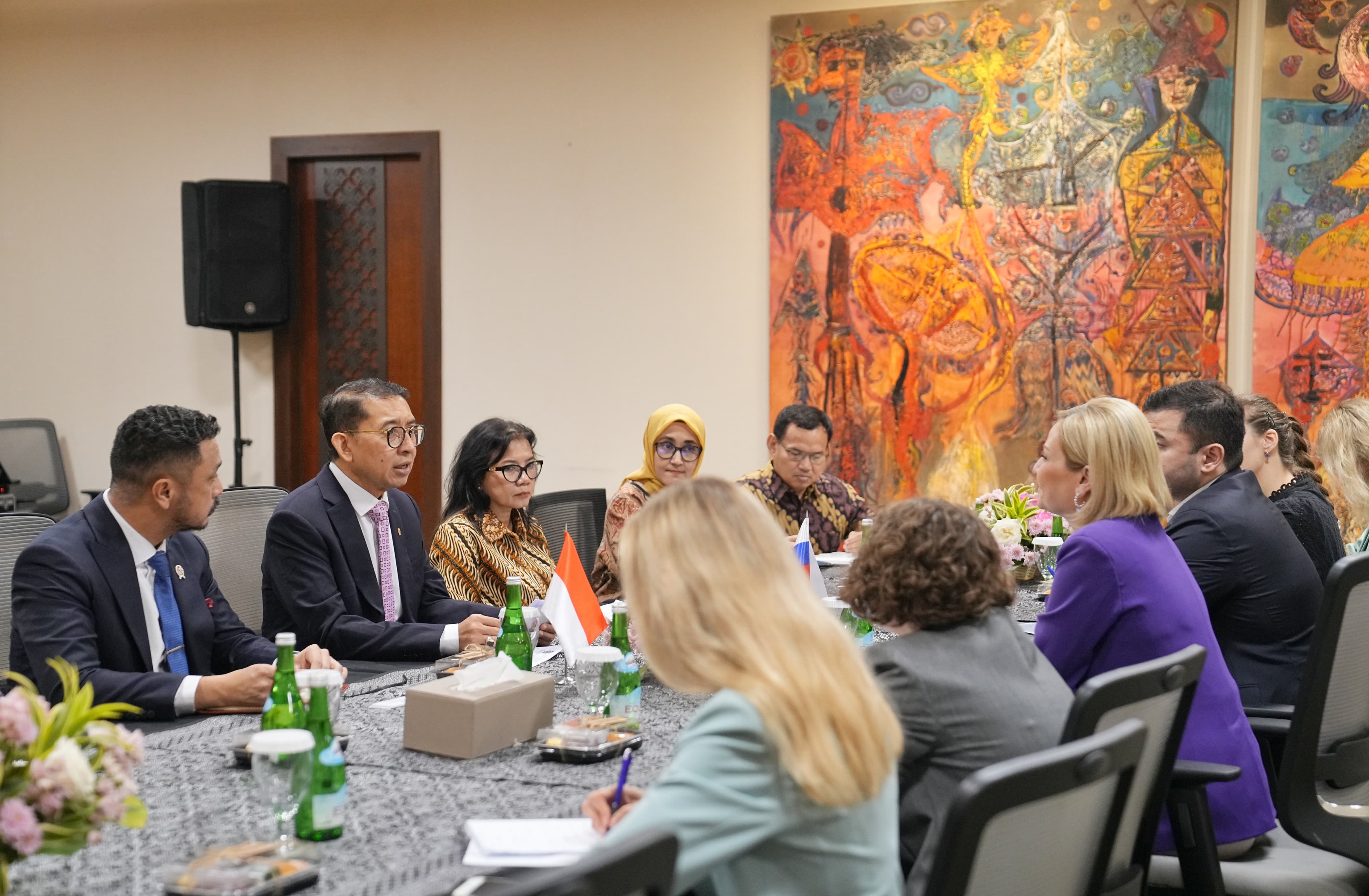 Menteri Kebudayaan Rusia Temui Menbud Fadli Zon Bahas Peluang Kolaborasi Kebudayaan