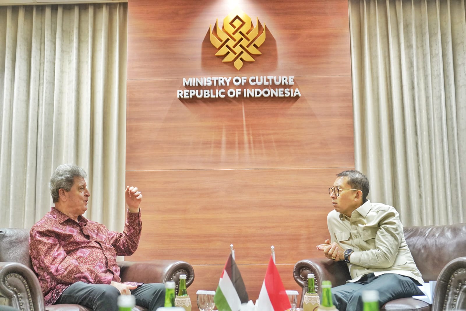 Solidaritas Untuk Palestina, Menteri Kebudayaan RI Berkomitmen Dukung Kerja Sama Bidang Kebudayaan 