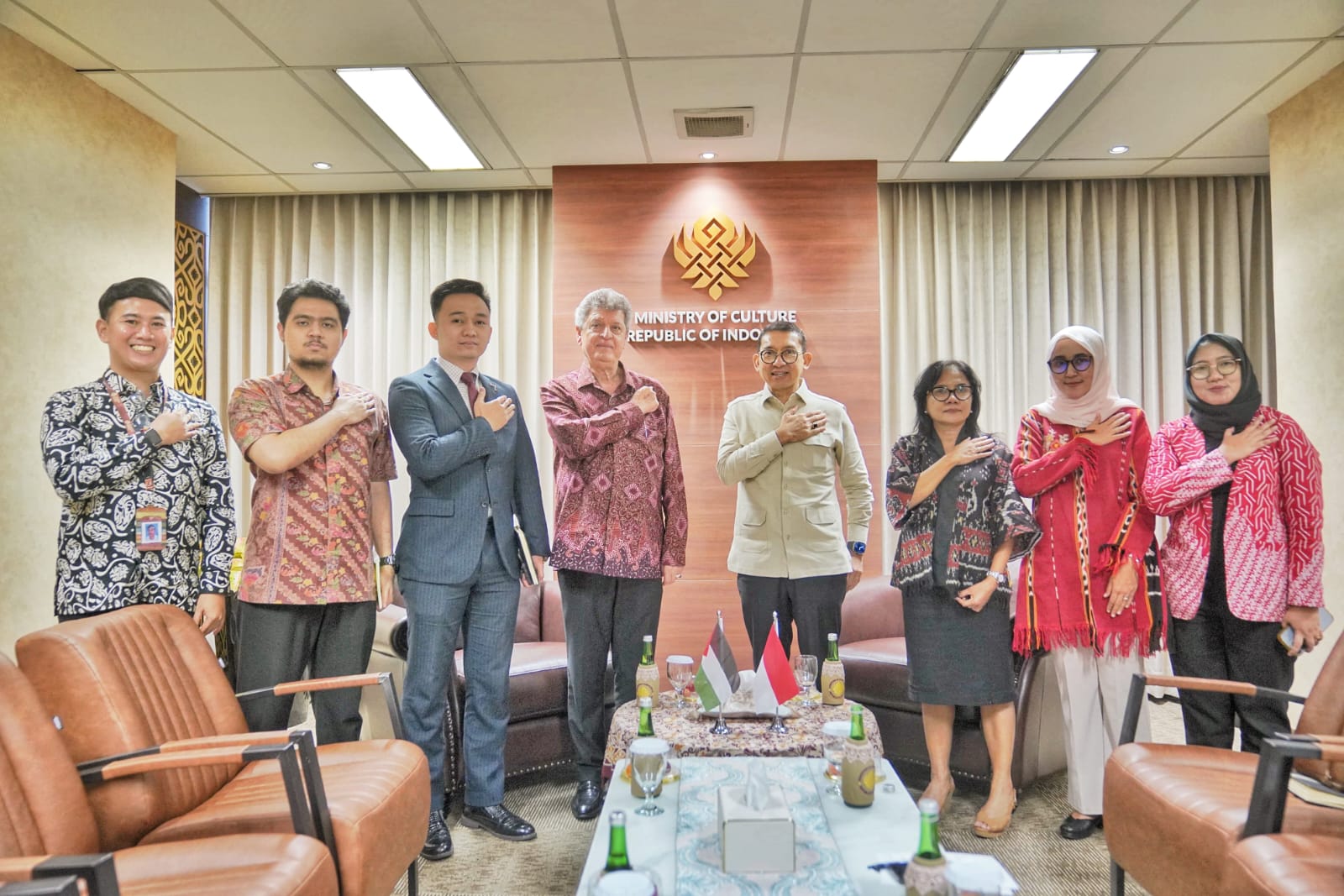 Solidaritas Untuk Palestina, Menteri Kebudayaan RI Berkomitmen Dukung Kerja Sama Bidang Kebudayaan 