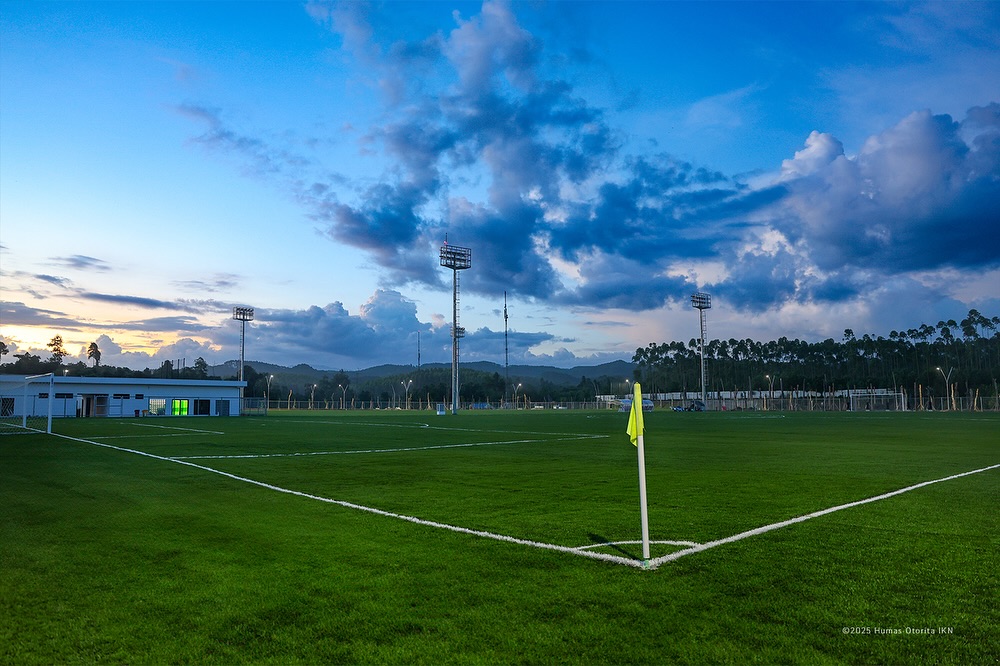 Potret Lapangan Training Centre PSSI di IKN Bikin Terpesona, Dikelilingi Pemandangan Hijau