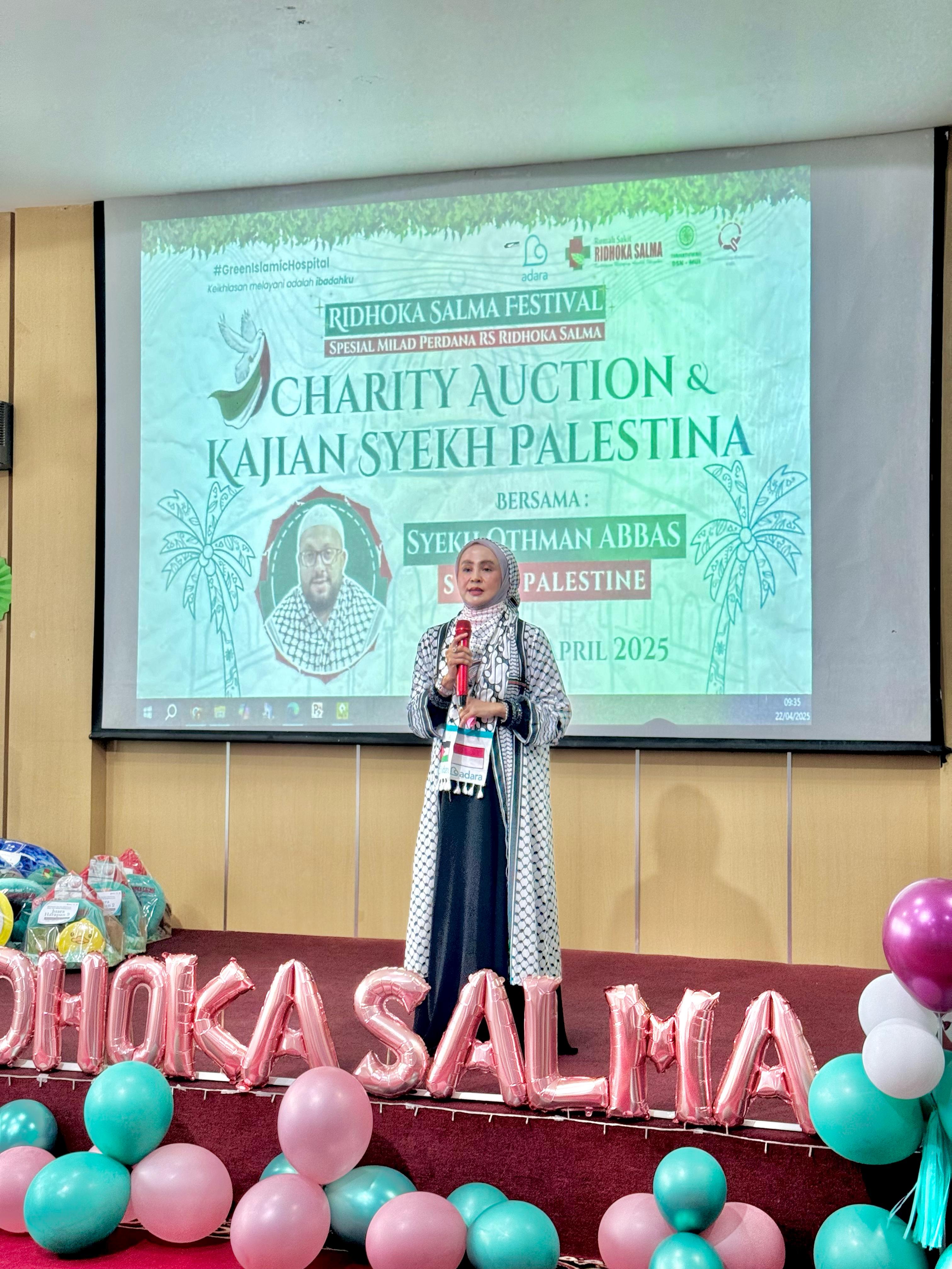 Milad Perdana RS Ridhoka Salma: 14 Tahun Perjalanan, Festival Dakwah, dan Komitmen untuk Palestina