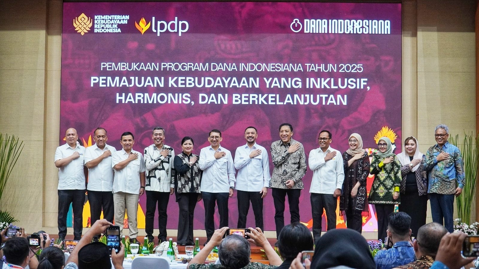 Menbud Fadli Zon Resmi Luncurkan Dana Indonesiana untuk Pemajuan Budaya Bangsa