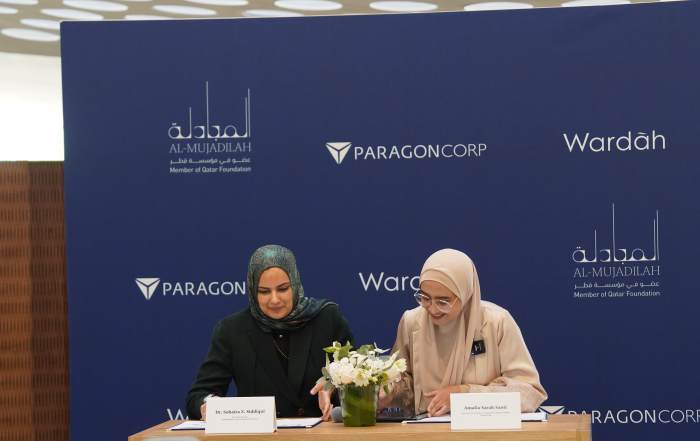 Perkuat Strategi Kepemimpinan Perempuan Global, Wardah dan Komunitas Al Mujadilah Qatar Tandatangani MoU