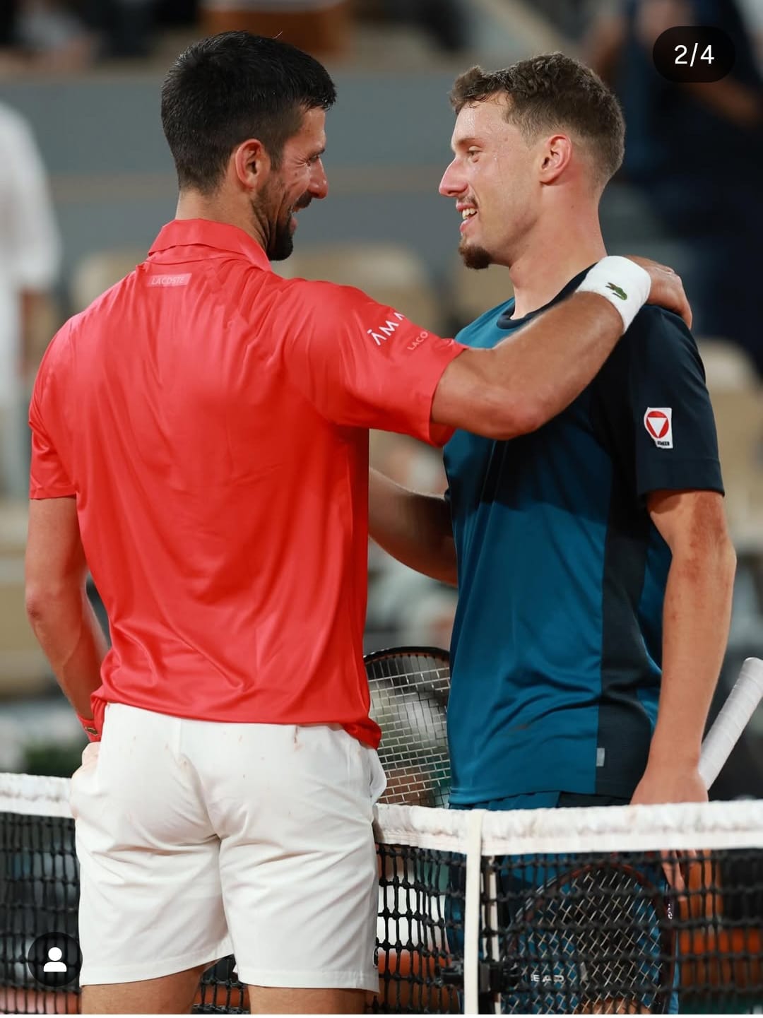 Novak Djokovic Cetak Rekor Baru di Roland Garros, Tumbangkan Filip Misolic dan Maju ke Babak Empat