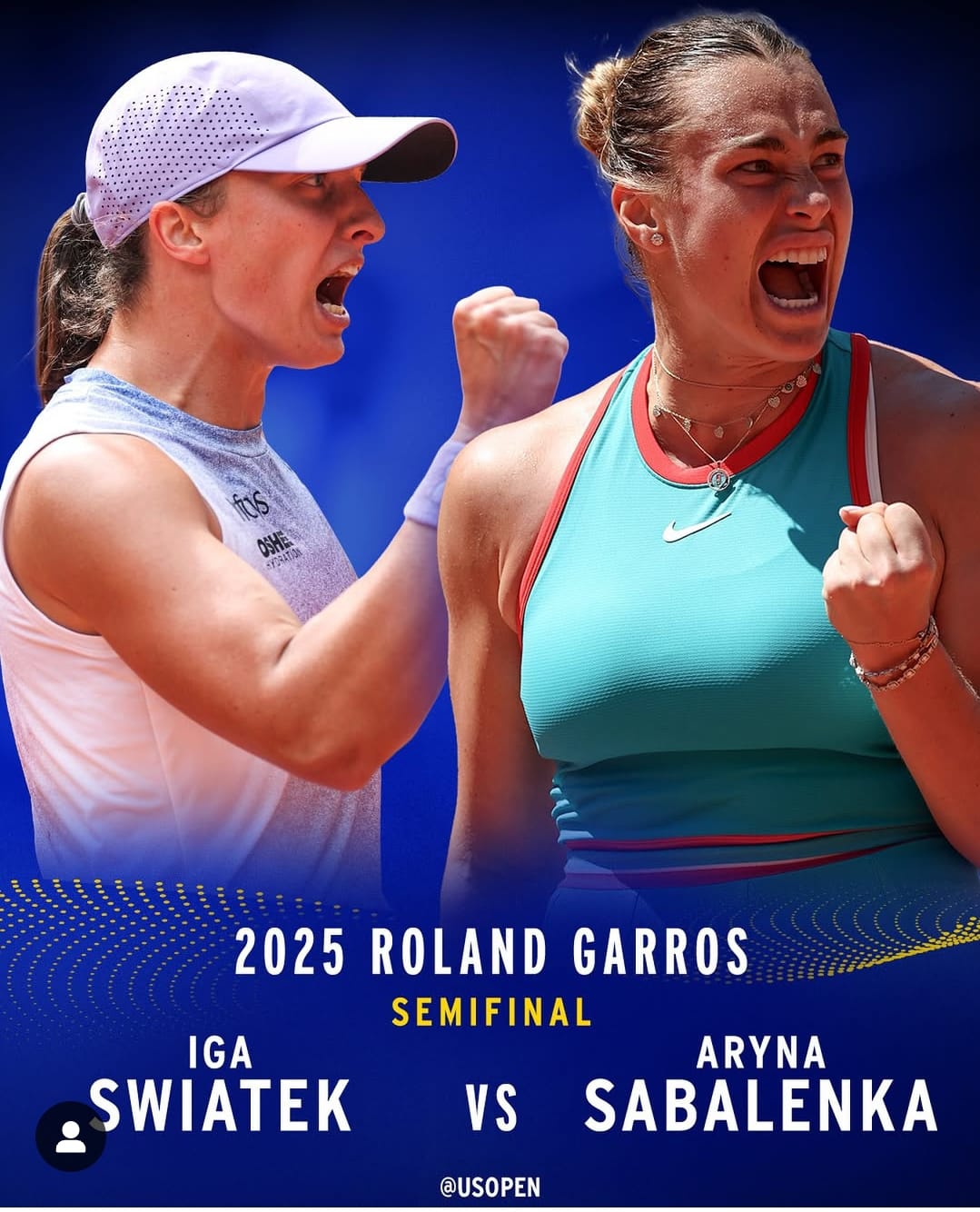 French Open: Iga Swiatek Siap Hadapi Aryna Sabalenka dalam Laga Semifinal yang Dinantikan