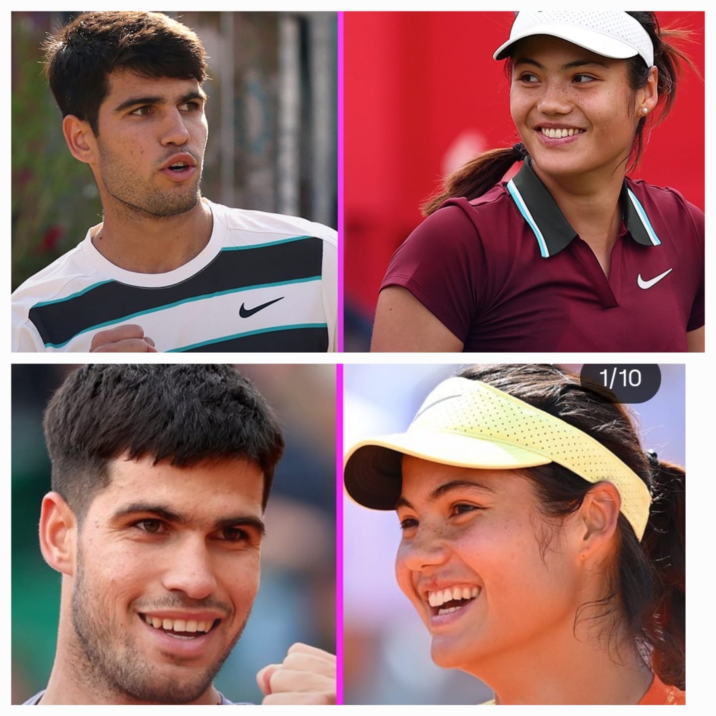 Carlos Alcaraz Ajak Emma Raducanu Bermain Serius di Partai Ganda Campuran Berhadiah 16 Miliar