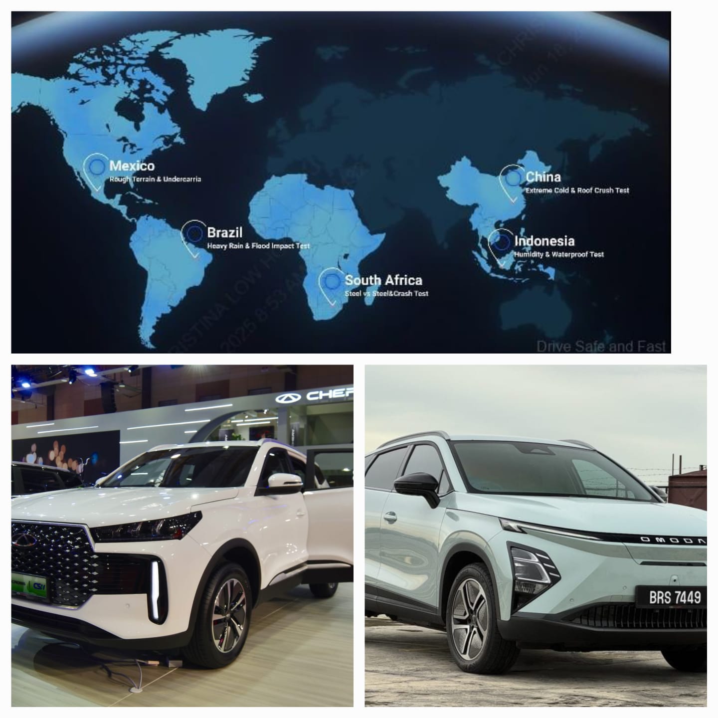 Chery Safety Challenge Tiba di Indonesia untuk Soroti Keamanan Baterai: Ingin Buktikan Mobil Paling Menantang