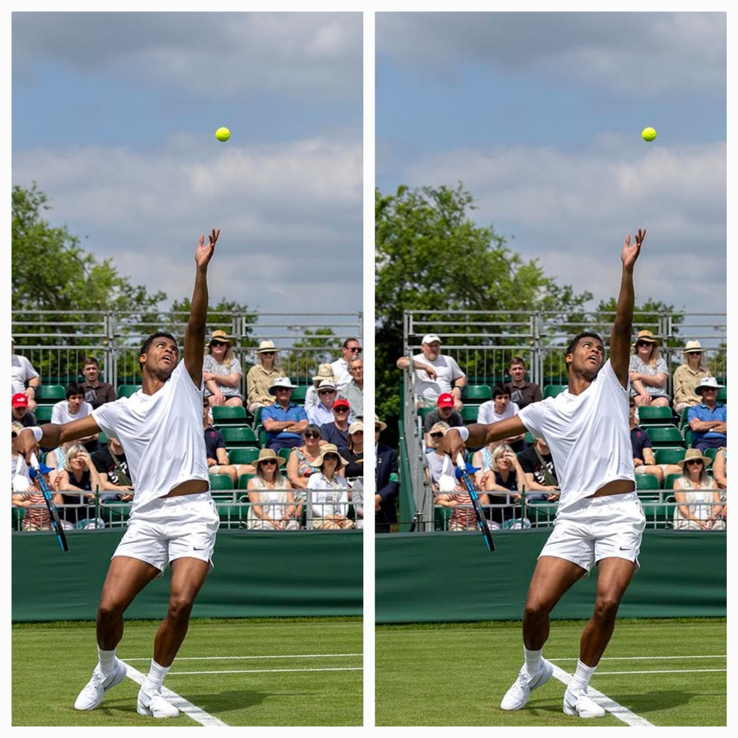 Mpetshi Perricard Pemilik Service Tercepat di Wimbledon Akhirnya Ditumbangkan Fritz, Sinner Juga Ikut Lolos