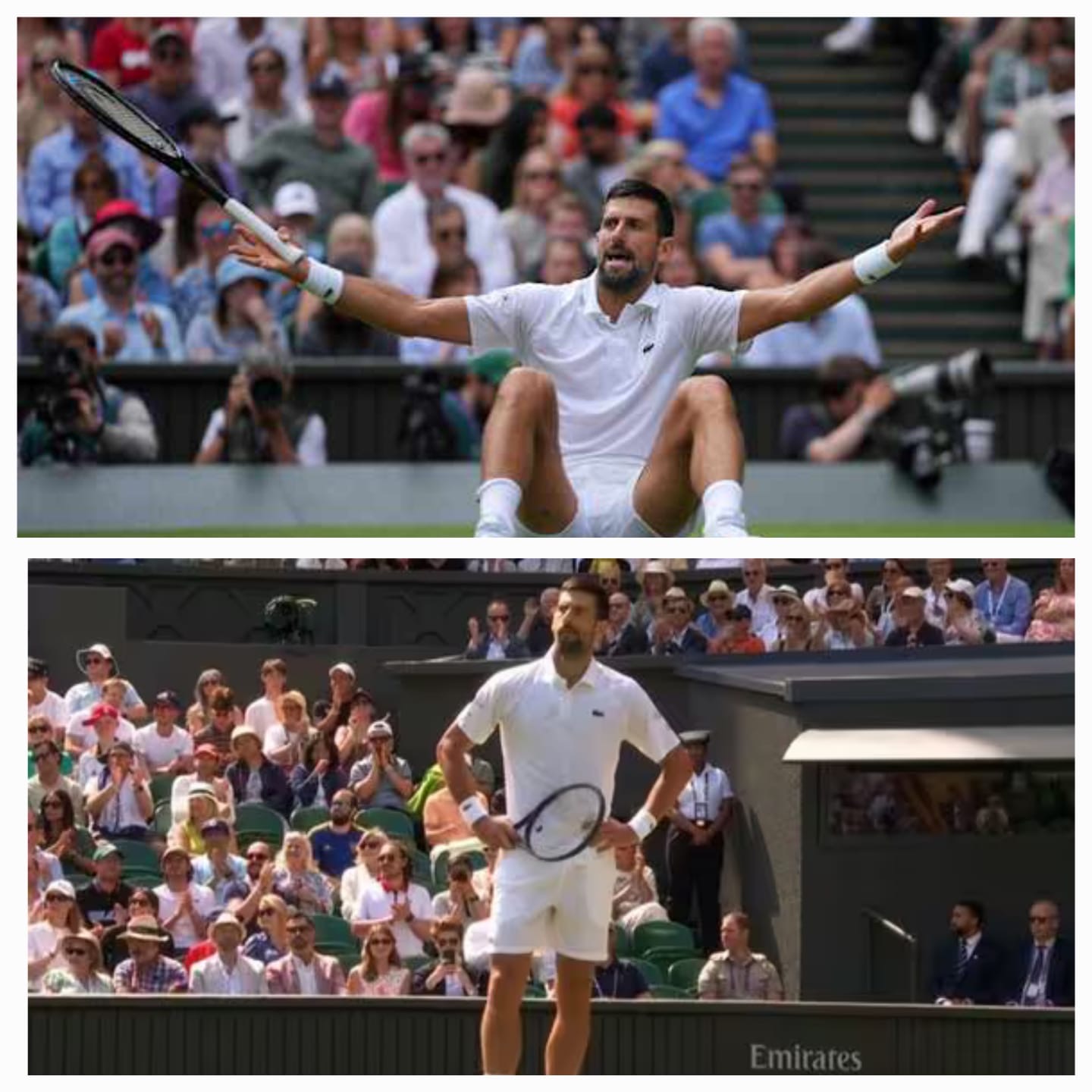 Djokovic Sukses Lolos Perempat Final Wimbledon Setelah Tumbangkan De Minaur