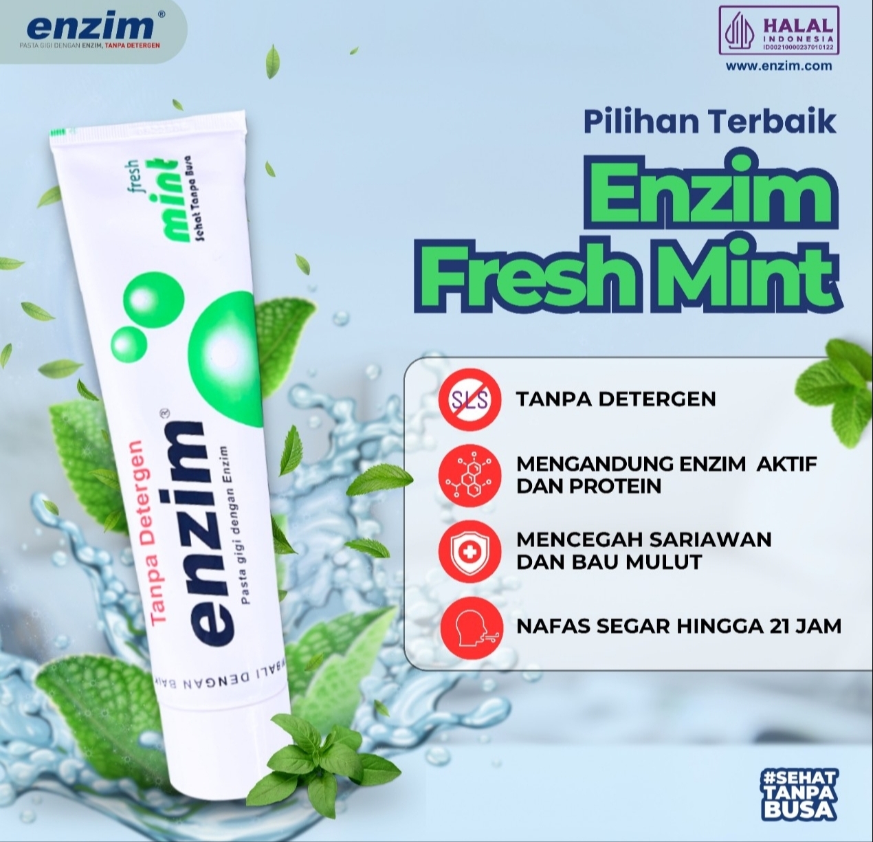Pilih yang Halal, Pasta Gigi Enzim Produk Asli Indonesia