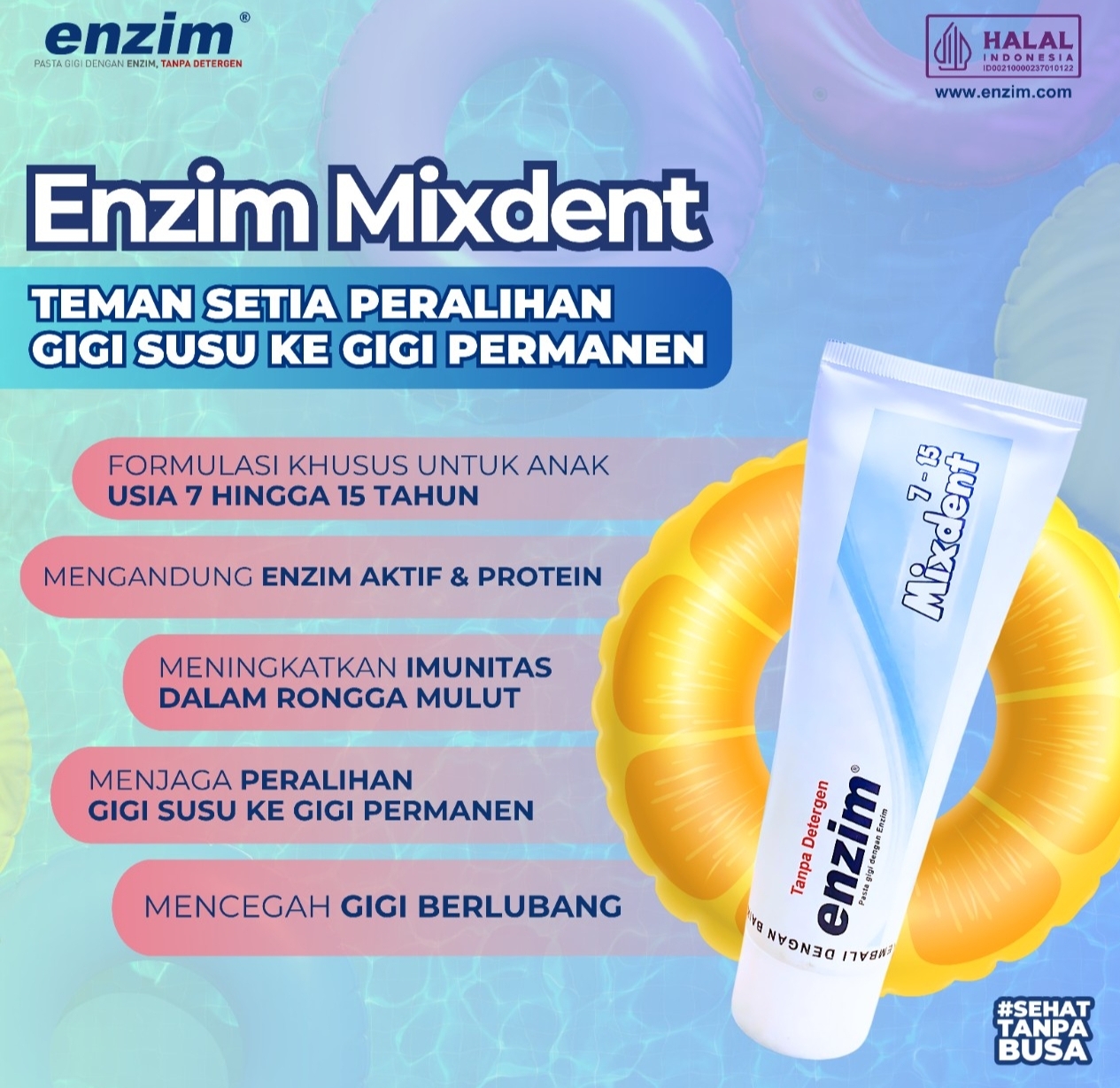 Pilih yang Halal, Pasta Gigi Enzim Produk Asli Indonesia