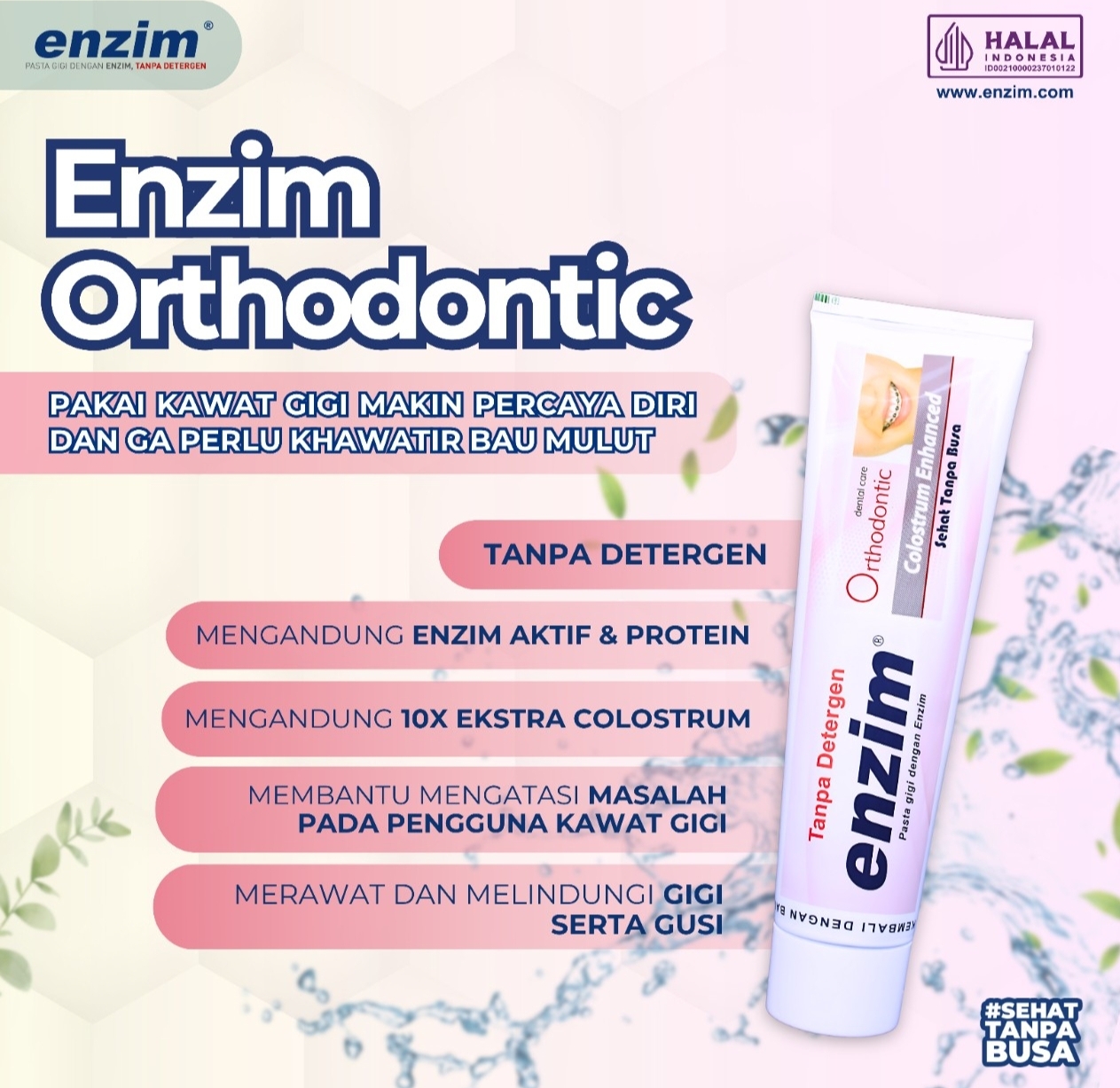 Pilih yang Halal, Pasta Gigi Enzim Produk Asli Indonesia