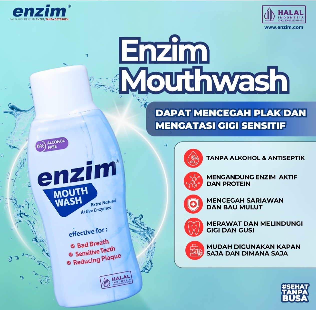 Pilih yang Halal, Pasta Gigi Enzim Produk Asli Indonesia