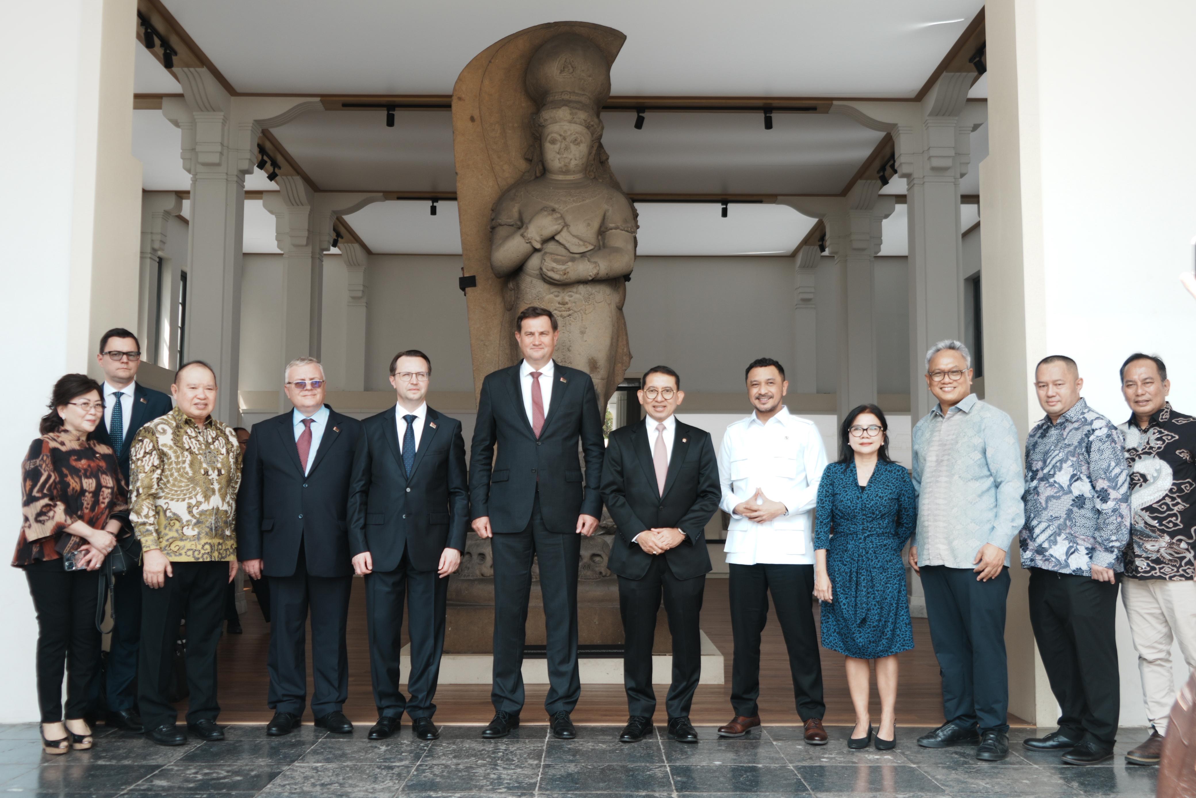 Indonesia–Belarus Perkuat Diplomasi Budaya Lewat Museum Nasional dan Festival Film