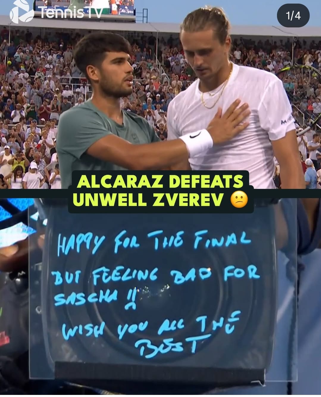 Jannik Sinner Mudah Tumbangkan Atmane, di Final Cincinnati Bakal Duel Sengit Dengan Alcaraz Yang Haus Gelar