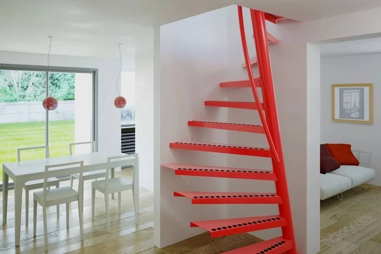 7 Desain Tangga Rumah untuk Hunian Mungil, Hemat Ruang dan Nggak Kelihatan Sumpek