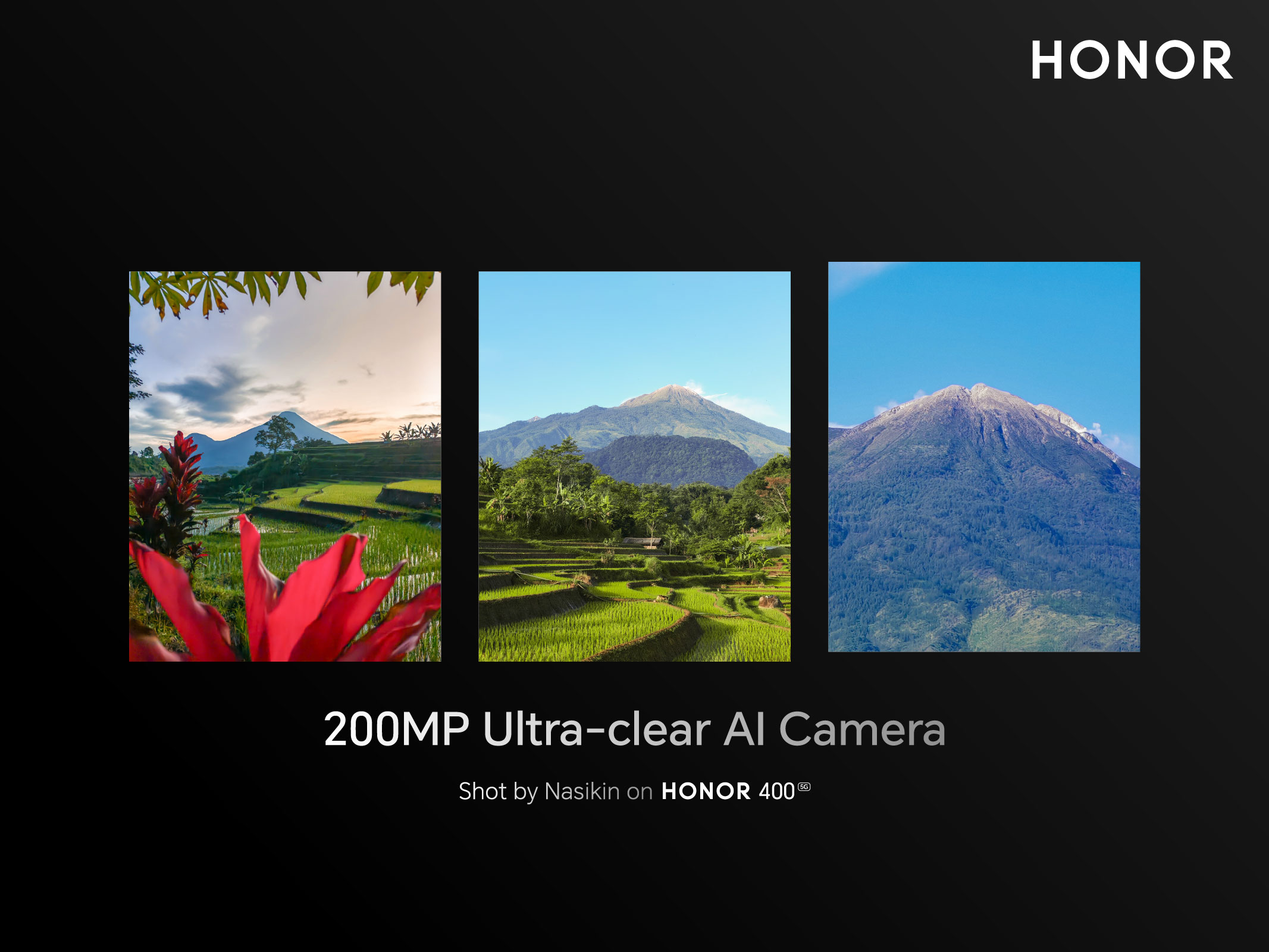 HONOR 400 Hadir dengan Kamera AI 200MP, Bikin Traveling Lebih Hidup dan Penuh Emosi