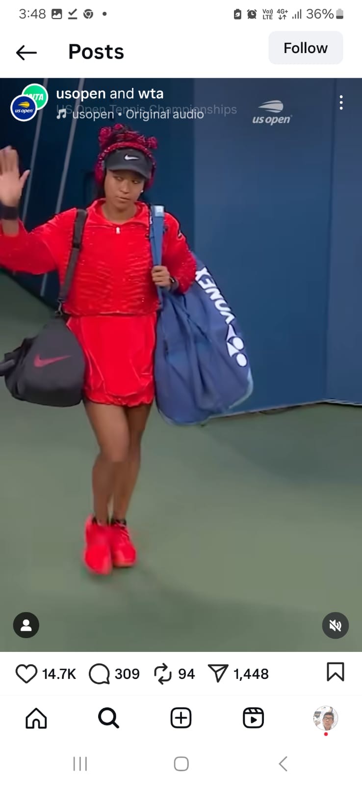 Coco Gauff dan Naomi Osaka Sama Sama Lolos Putaran Kedua US Open