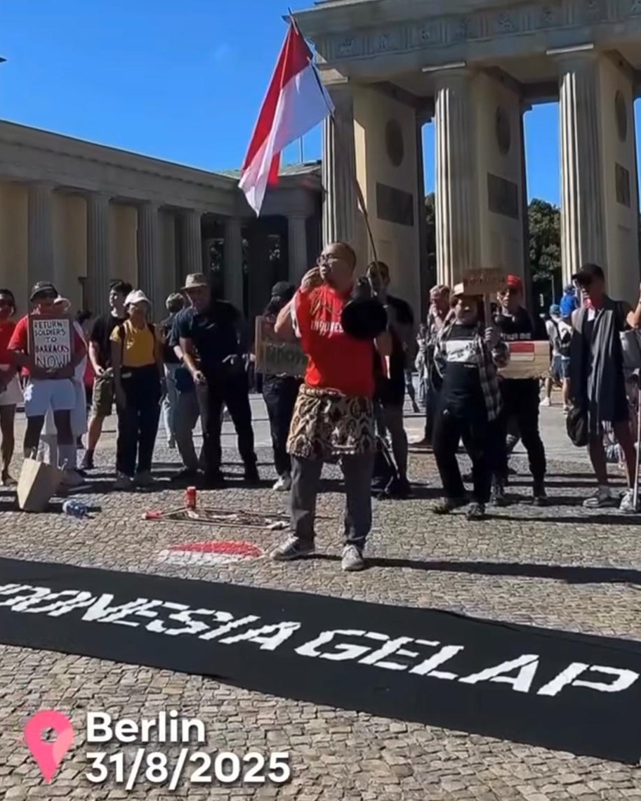Aksi Demo Pelajar & Diaspora di Berlin, Melbourne Hingga New York Kobarkan Semangat Nasionalisme