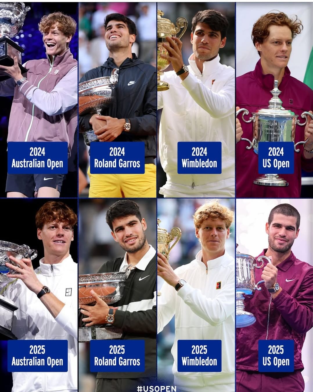 Alcaraz Juara US Open Setelah Tumbangkan Sinner, Langsung Rangking 1 Dunia dan Dapat  Uang 80 Miliar