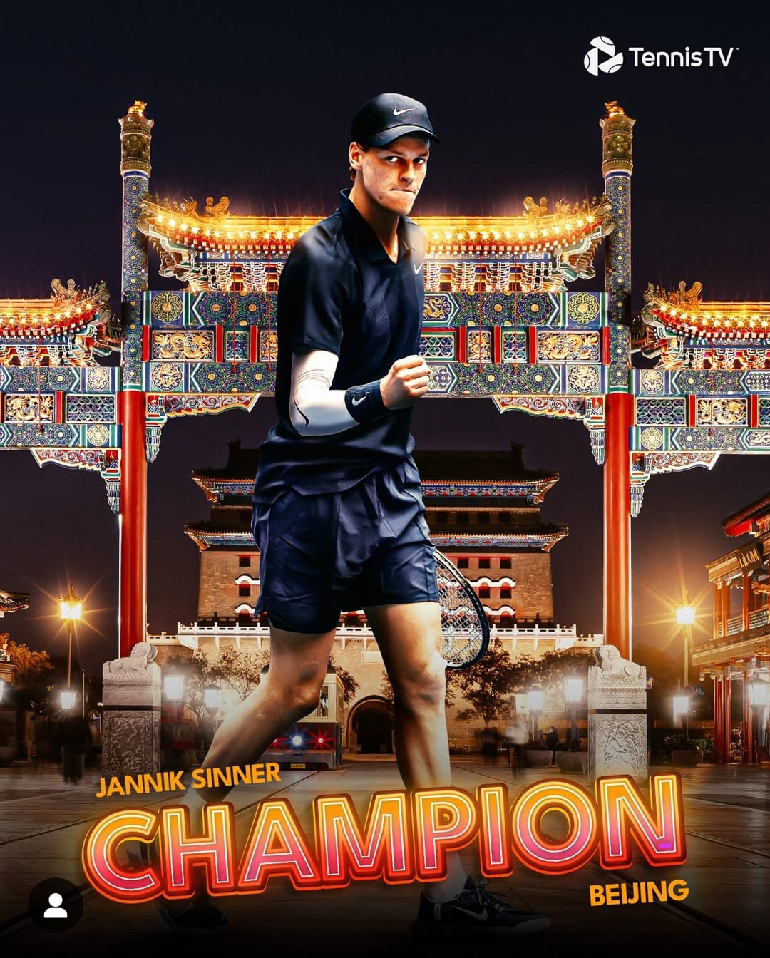 Jannik Sinner Juara China Open Setelah di Final Taklukkan Learner Tien, dan Bawa Hadiah 12,3 Miliar