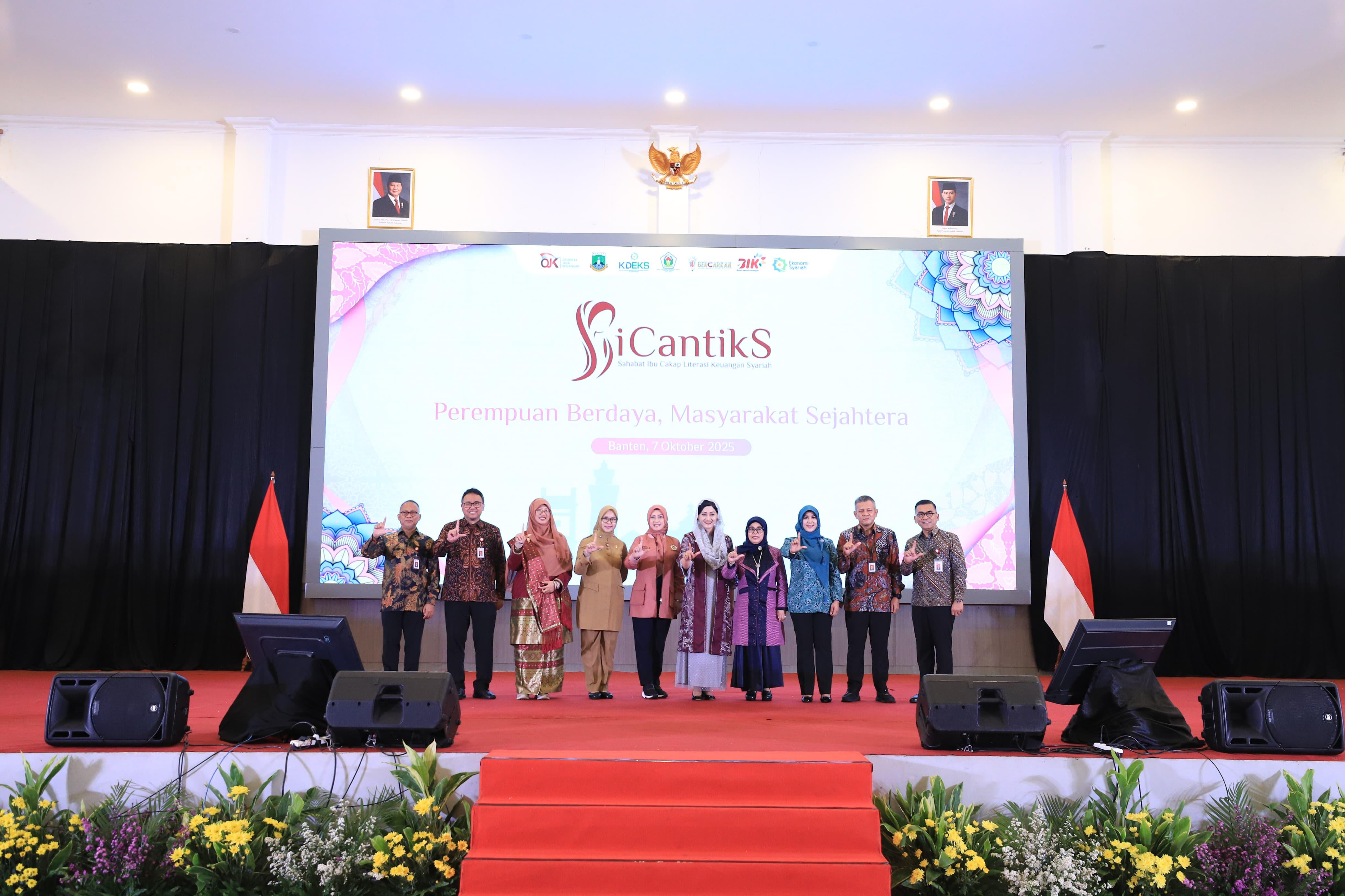 OJK Tegaskan Peran Perempuan dalam Literasi Keuangan Syariah Lewat Program SICANTIKS di Banten