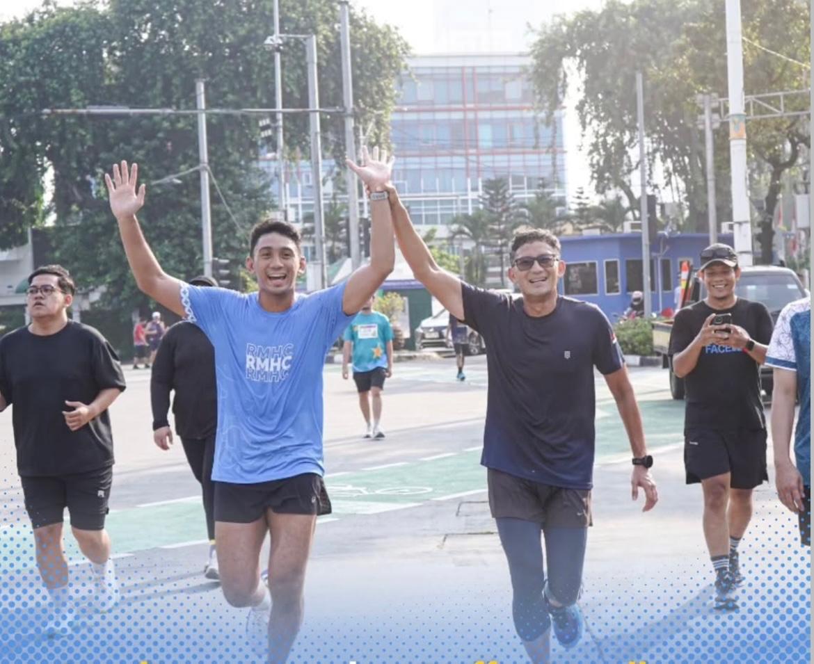 Daffa Wardhana Jadikan Berlari sebagai Kontribusi Nyata Membantu Sesama