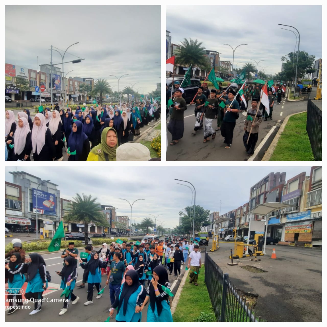Meriahnya Kirab Santri dan Jalan Sehat Peringati Hari Santri Nasional 2025 di Grand Wisata Bekasi