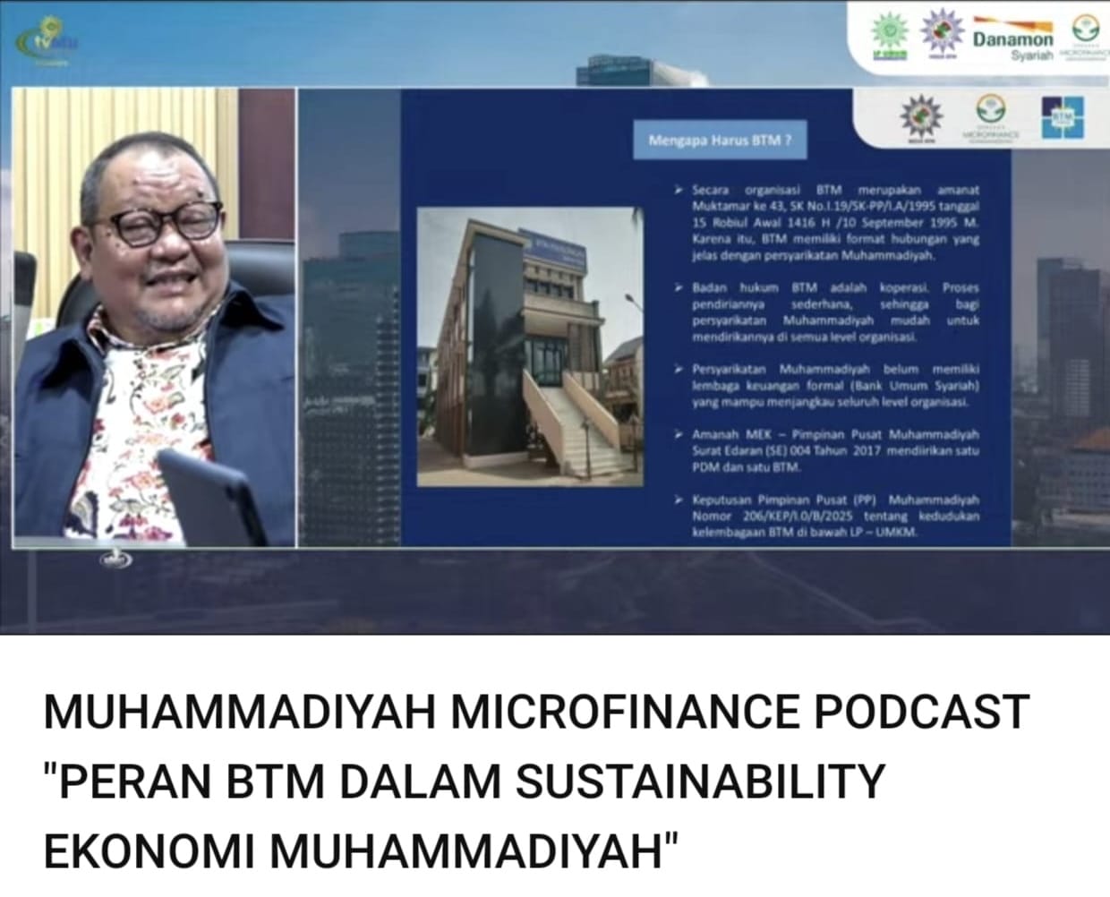 Induk BTM Dorong Pembentukan Pusat BTM Sebagai APEX Syariah untuk Perkuat Ekonomi Umat