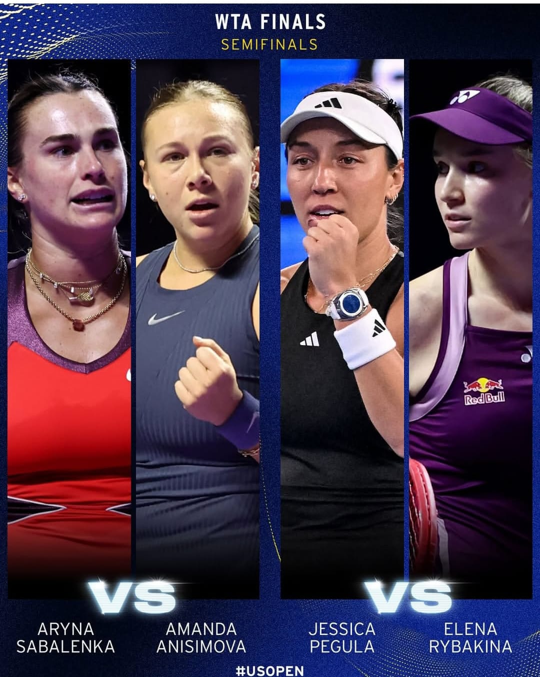 Sabalenka Singkirkan Gauff, Jessica Pegula Gusur Paolini, Si Cantik Rybakina Berpeluang Juara di WTA Final