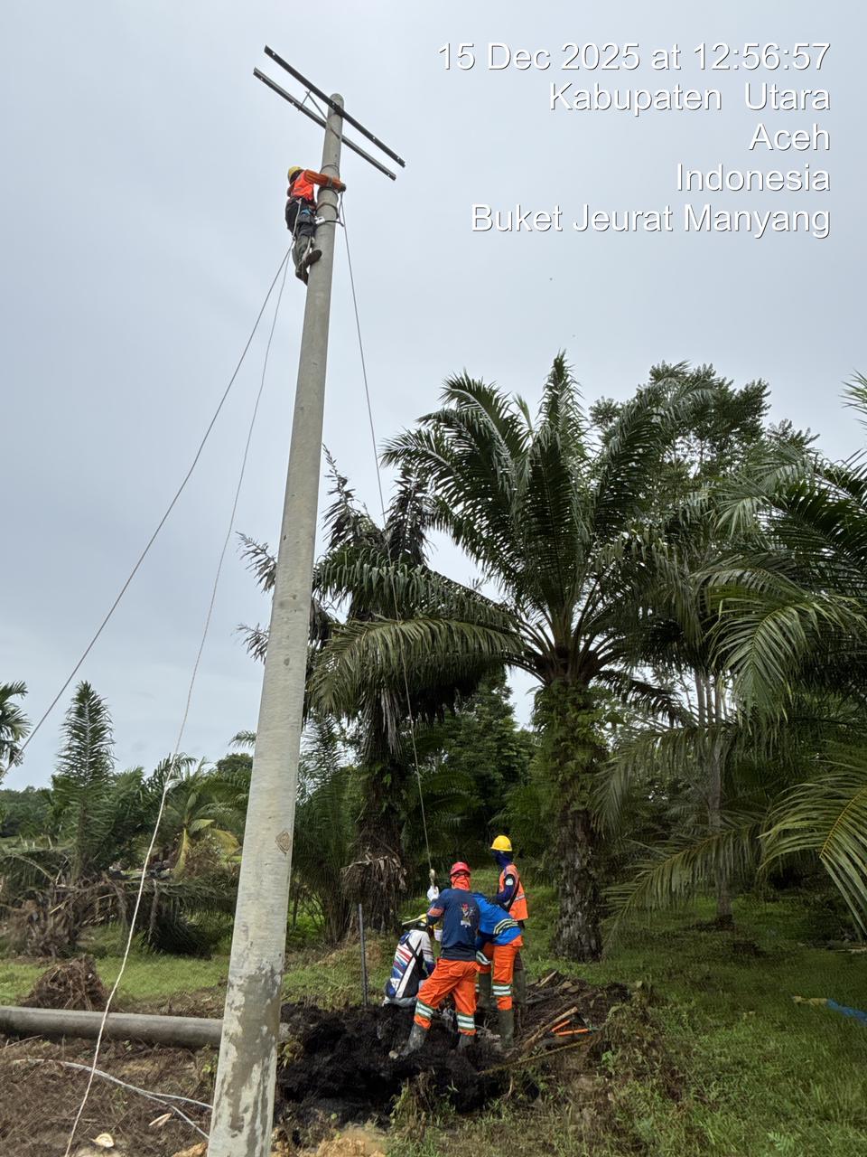 PLN Kerahkan Seluruh Sumber Daya untuk Percepatan Pemulihan Kelistrikan Aceh