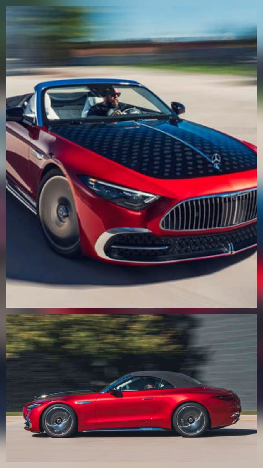 Melihat Eksterior Mercedes-Maybach SL680 2026