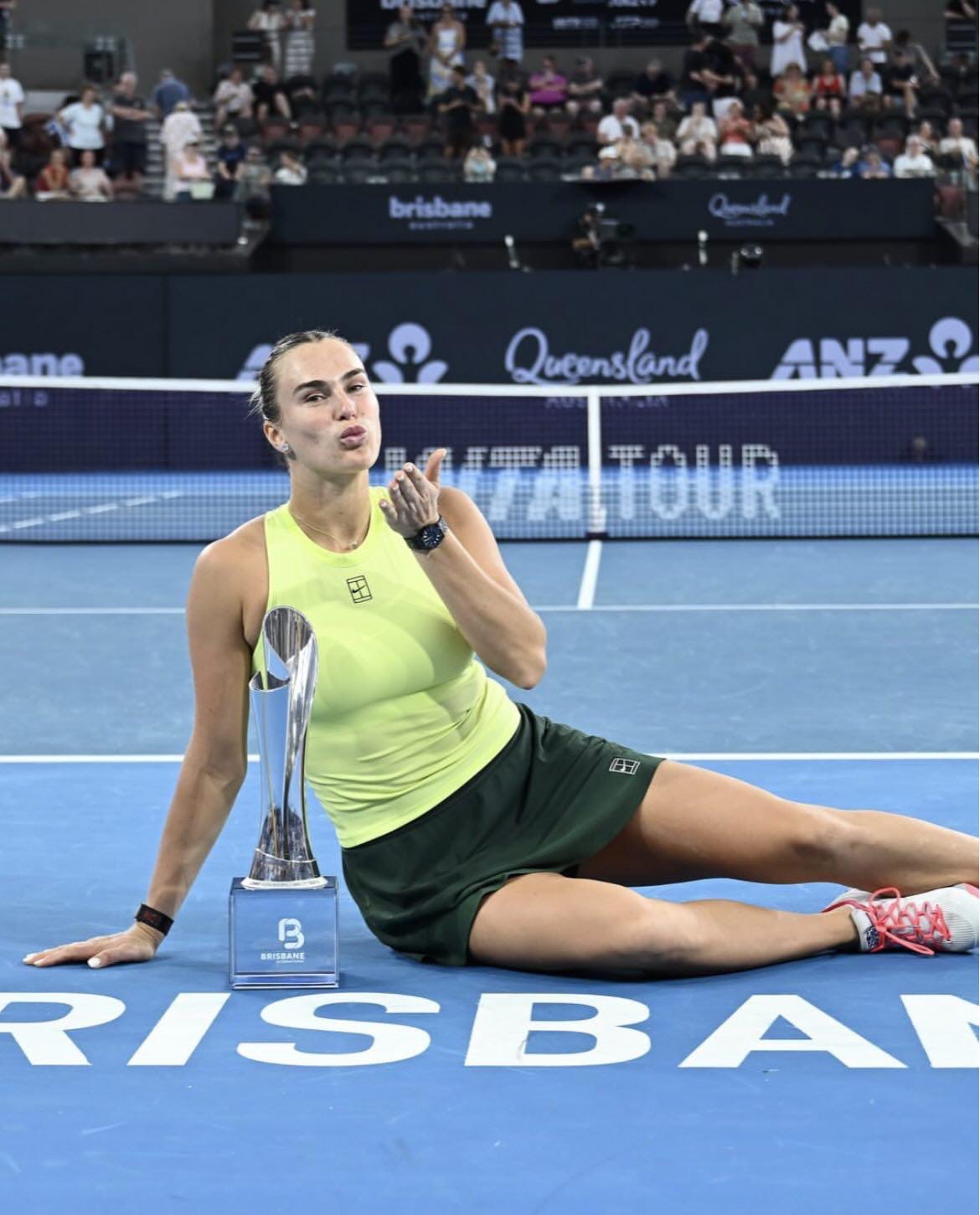 Aryna Sabalenka Rebut Gelar Brisbane International Kedua Beruntun dengan Kemenangan atas Marta Kostyuk