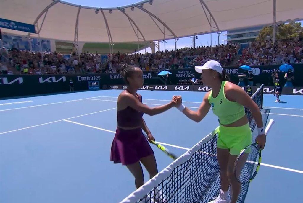 Janice Tjen Ukir Sejarah di Australia Open: Tumbangkan Leyla Fernandez, Finalis Grand Slam