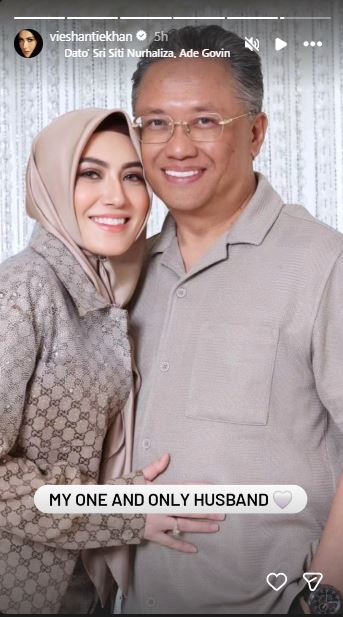 Tepis Isu Istri Baru Mualem, Vie Shantie Khan Pamer Kemesraan dengan Suami Sah
