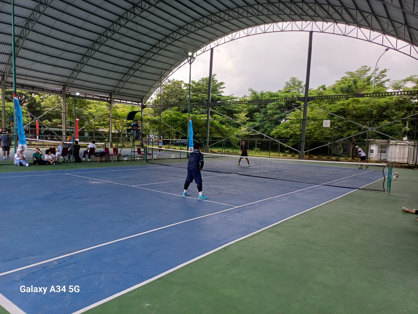 Pengkab Pelti Bekasi Resmikan Lapangan In Door, Tournamen Tenis Antar Club Digelar Meriah