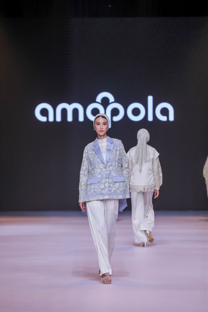 Fleur Reverie dari Amapola, Paduan Lace-Silk dengan Nuansa Putih & Soft Pastel Wujudkan Keindahan Hari Raya