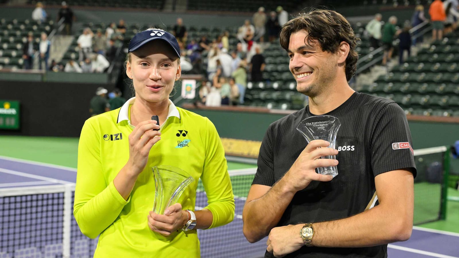 Taylor Fritz dan Si Cantik Elena Rybakina Juara Bertahan di Eisenhower Cup, Bawa Hadiah 3,2 Miliar
