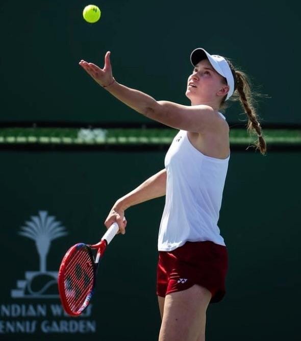 Si Cantik Elena Rybakina Diuji, tapi Sukses Jalani Ujian dan Melaju ke Babak 16 Besar Indian Wells, Swiatek Juga Lolos
