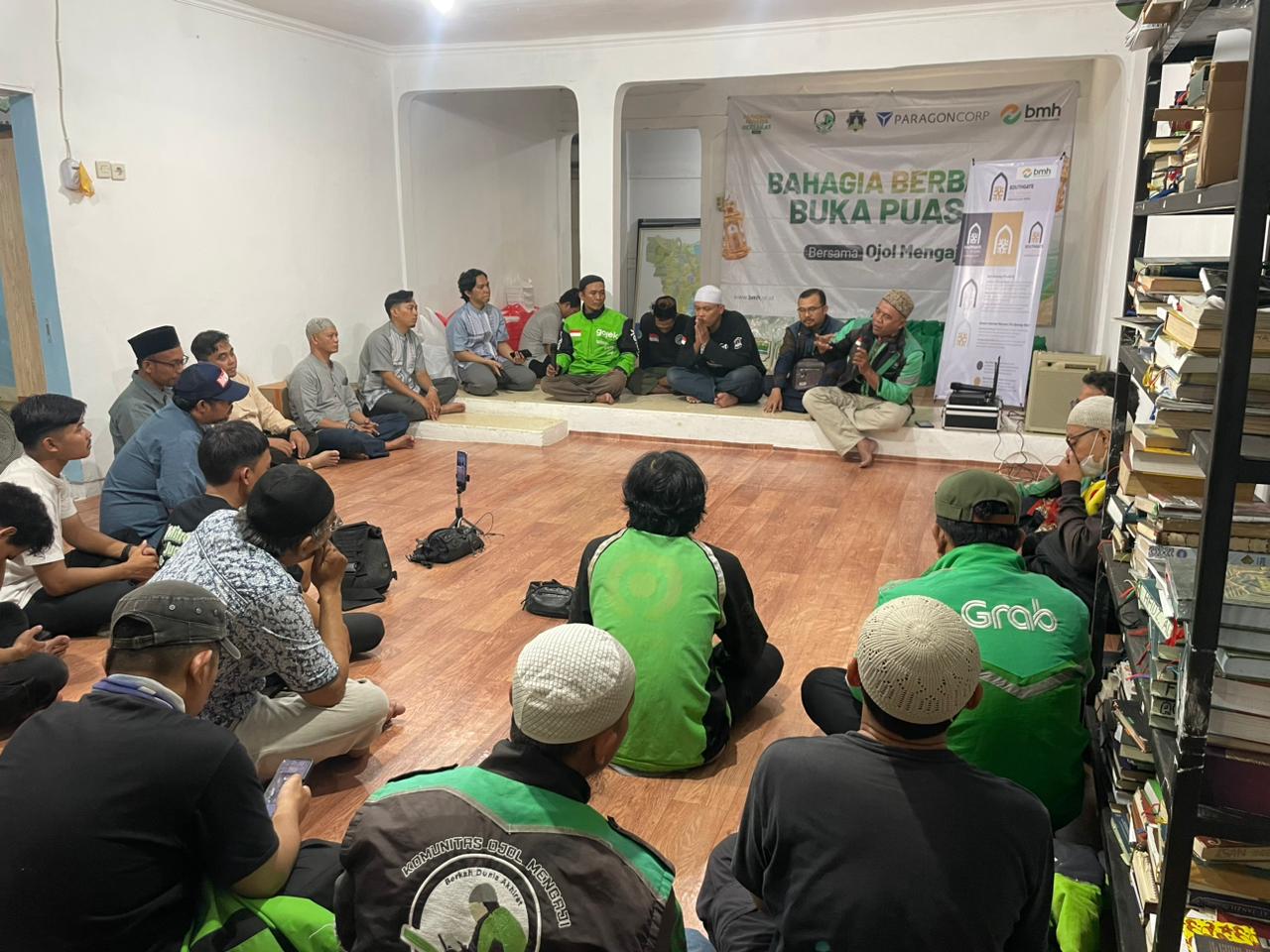 Ojol Mengaji Canangkan Mimpi Besar Membangun Masjid untuk Pengemudi Ojek Online