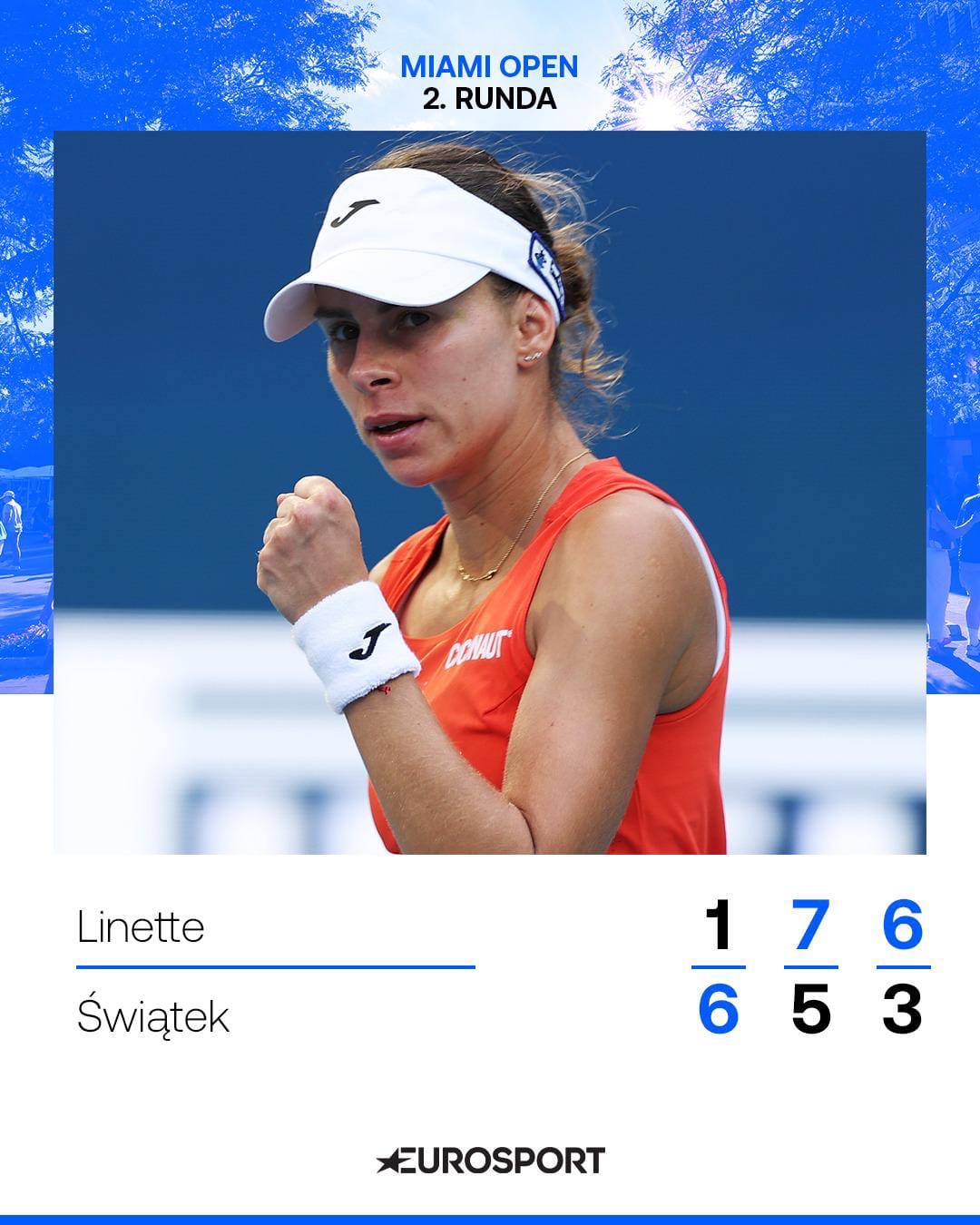 Bukan Hanya Janice Tjen, Swiatek Juga Tumbang di Babak Pertama Miami Open