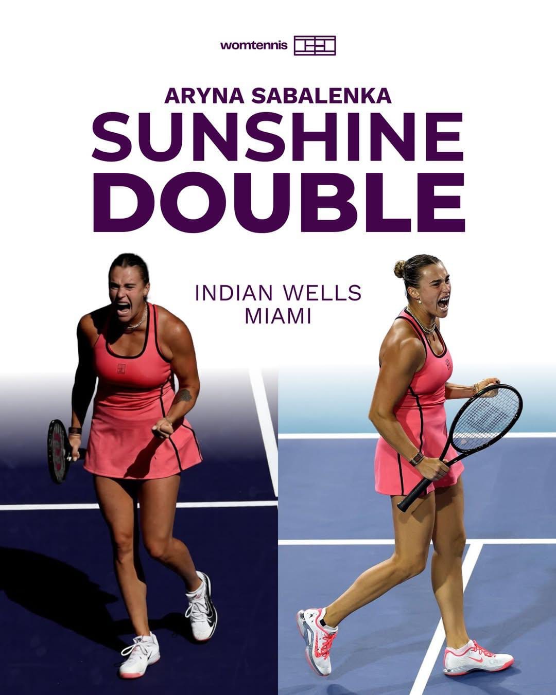 Sabalenka Taklukkan Gauff untuk Raih Gelar Miami Open Kedua Beruntun dan Bawa Hadia Uang 18,4 Miliar